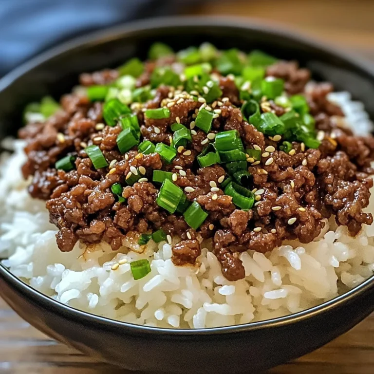 Boeuf Haché Coréen