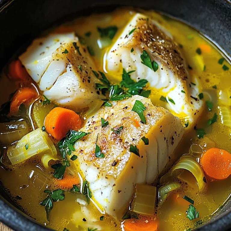 Bourride provençale au poisson