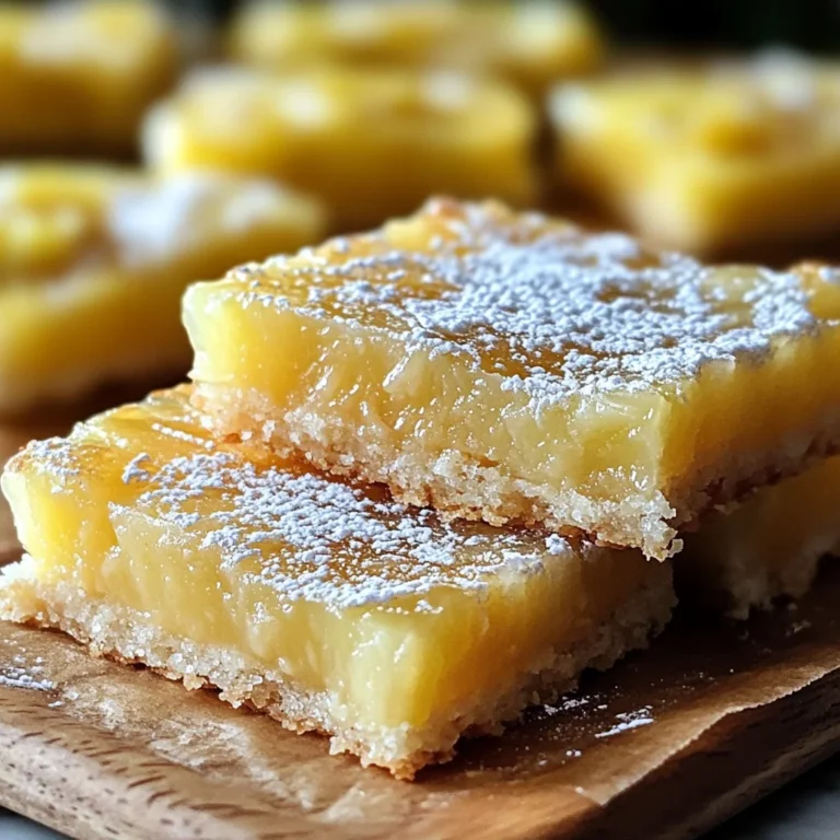 Carrés d'ananas croustillants
