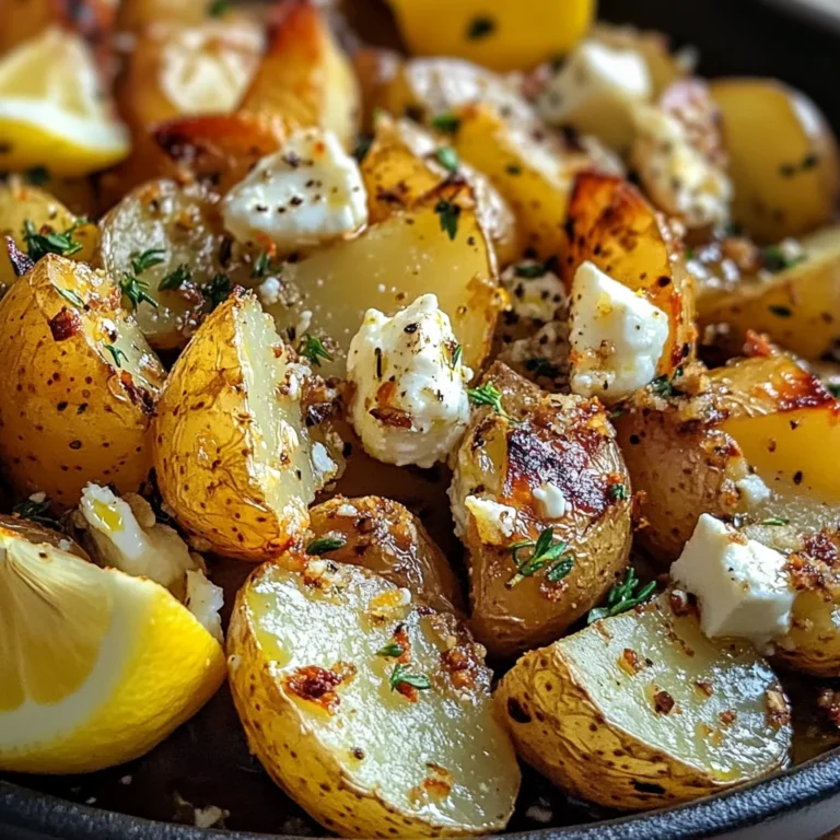 Délicieuses pommes de terre rôties