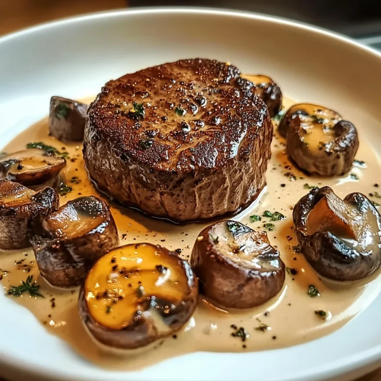 Filet Mignon Crémeux au Boursin