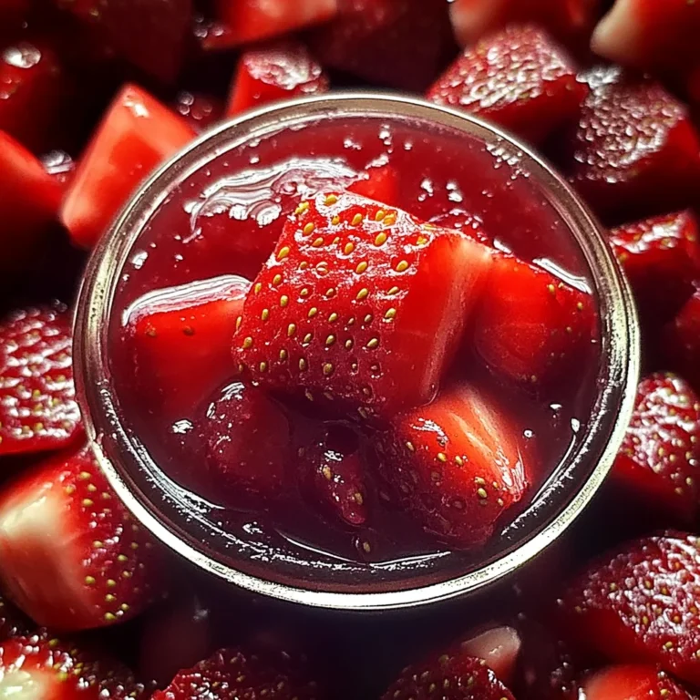 Fraise Rhubarbe Confiture