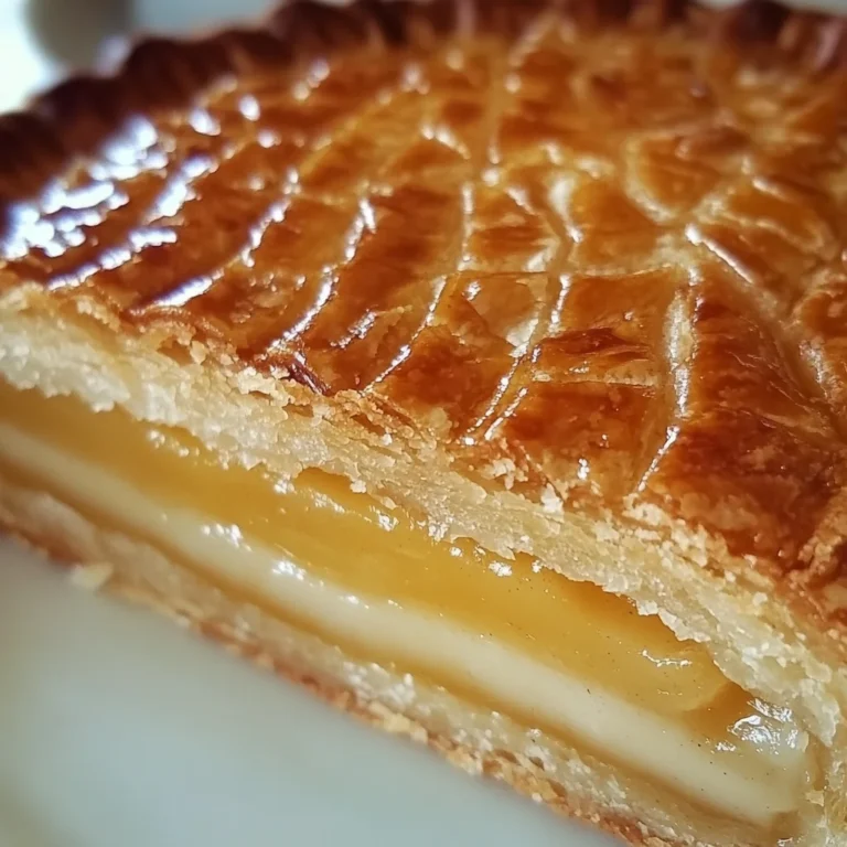 Gâteau Basque aux Amandes & Vanille