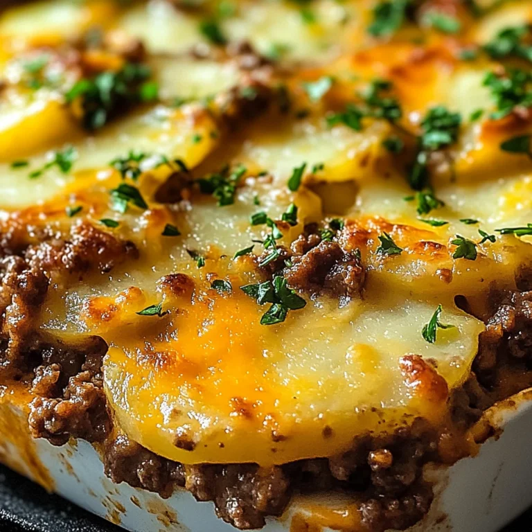 Gratin réconfortant et savoureux