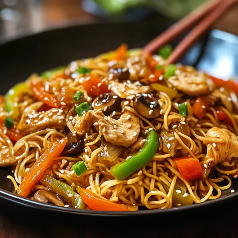 Nouilles sautées asiatiques rapides