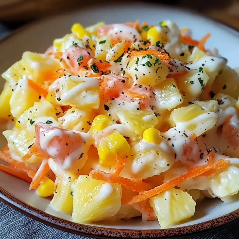 Salade Alaska fraîche et savoureuse