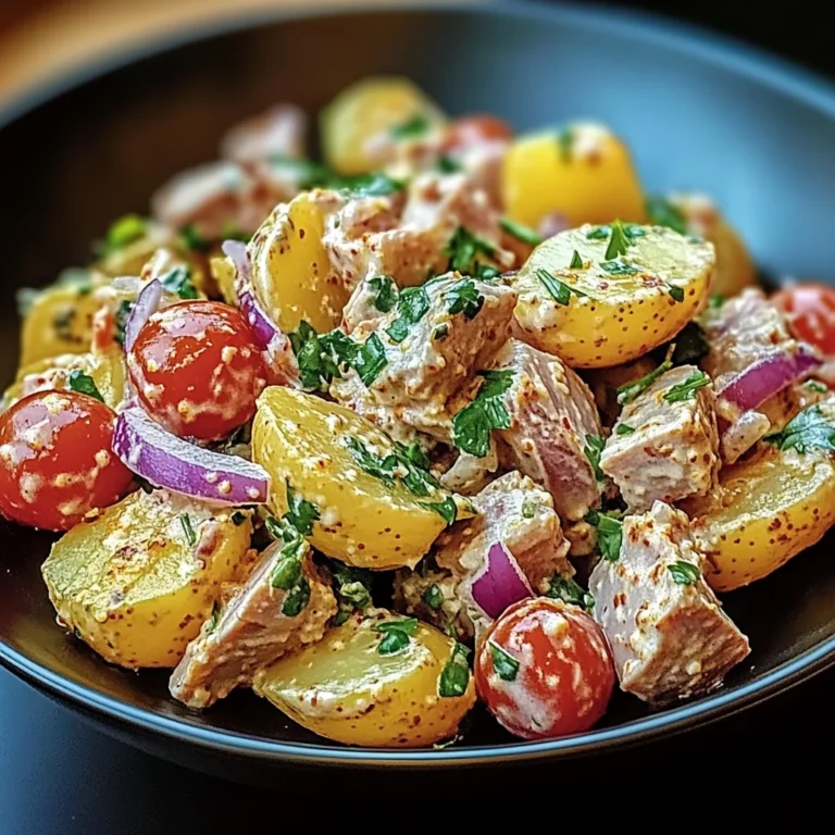 Salade de Pommes de Terre au Thon