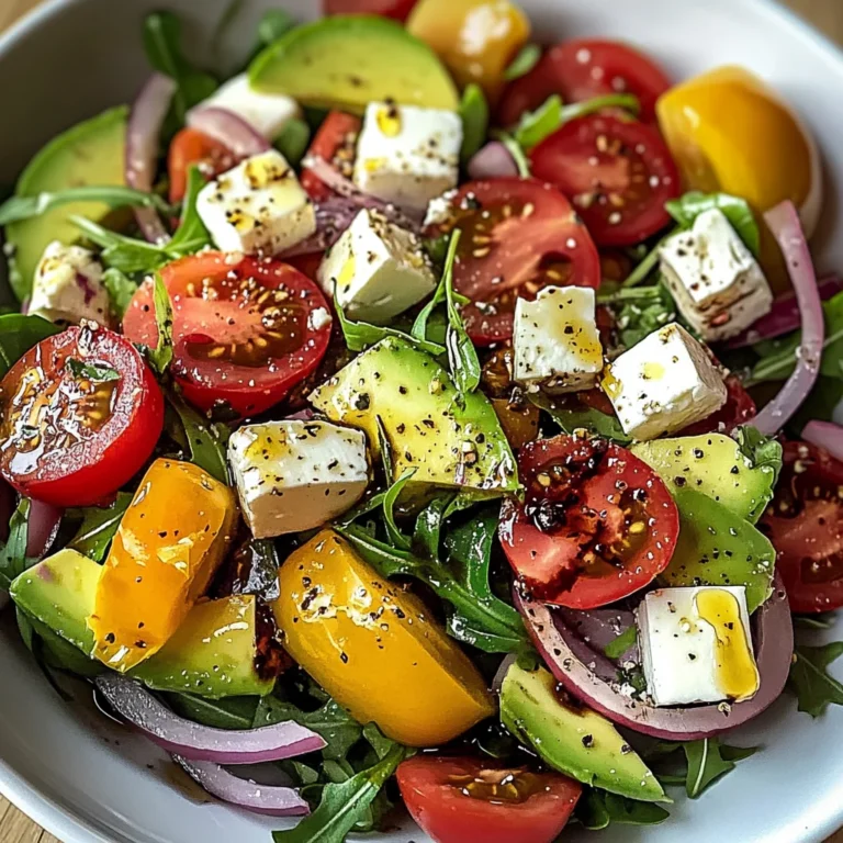 Salade d'été légère et fraîche