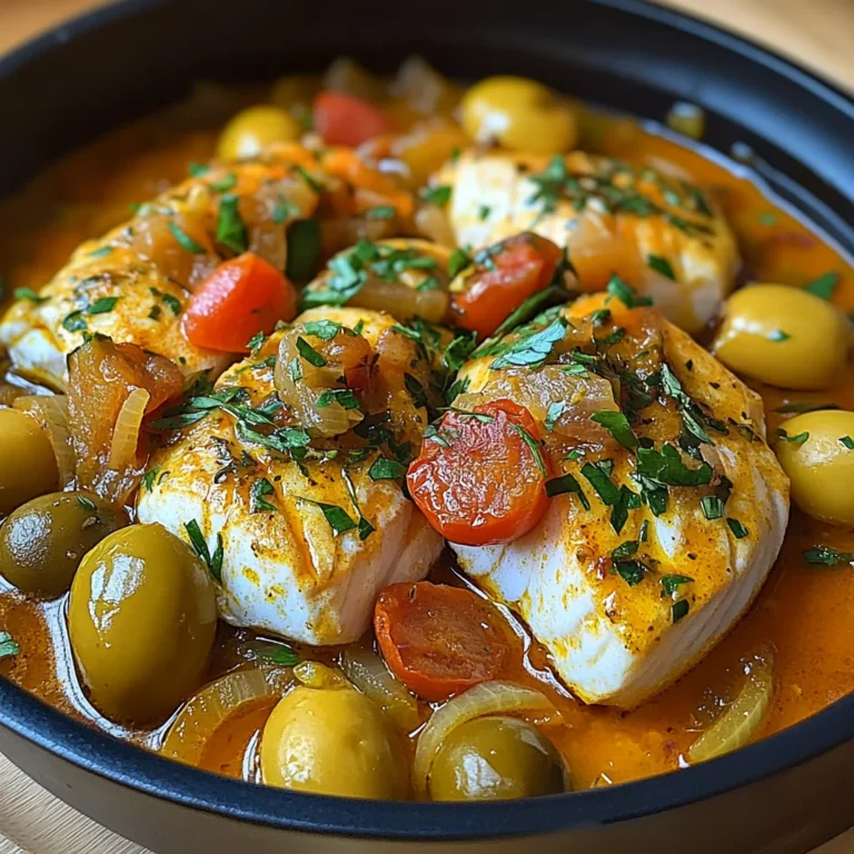 Tajine de lotte au safran