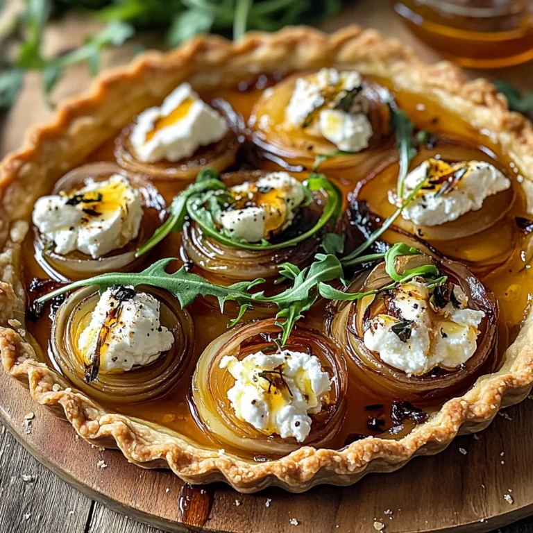 Tarte Gourmande aux Oignons