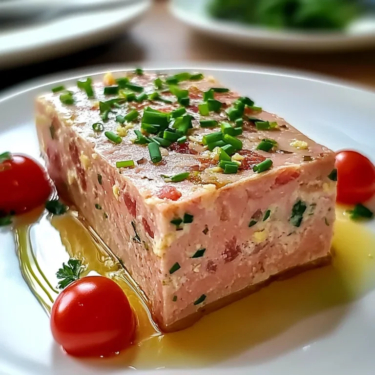Terrine de thon simple et savoureuse