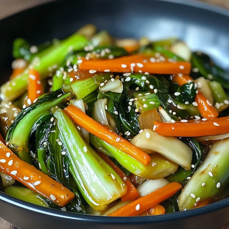 Wok croustillant aux légumes asiatiques
