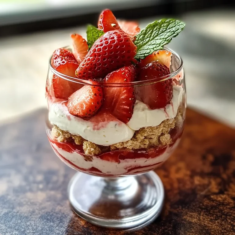 Coupe Fraises Mascarpone