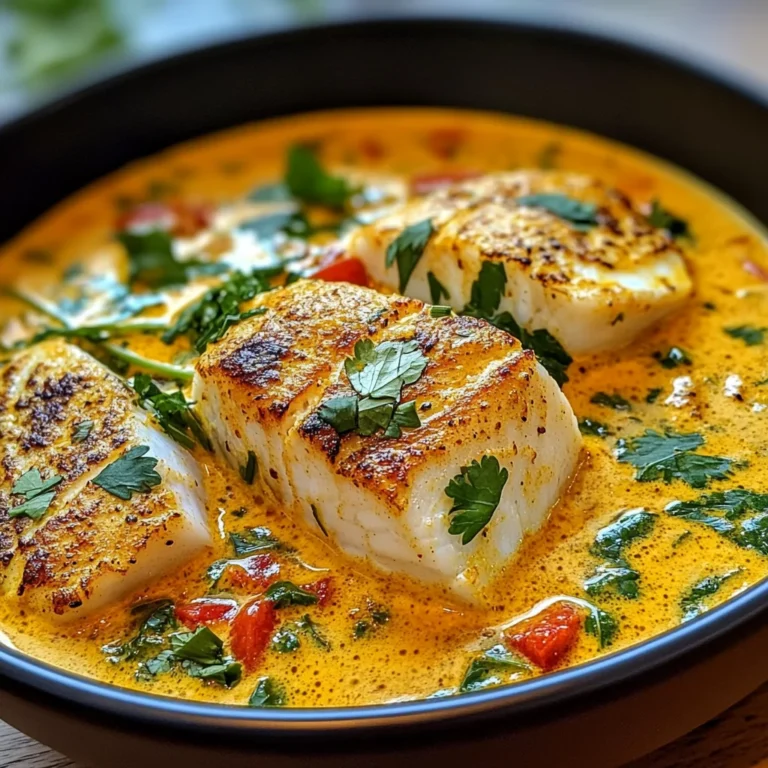 Curry de Poisson Blanc au Lait de Coco : Un Voyage Culinaire Exotique
