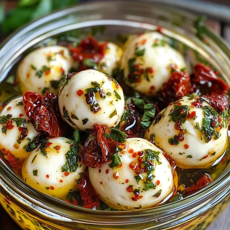 Billes Mozzarella Marinées Italiennes