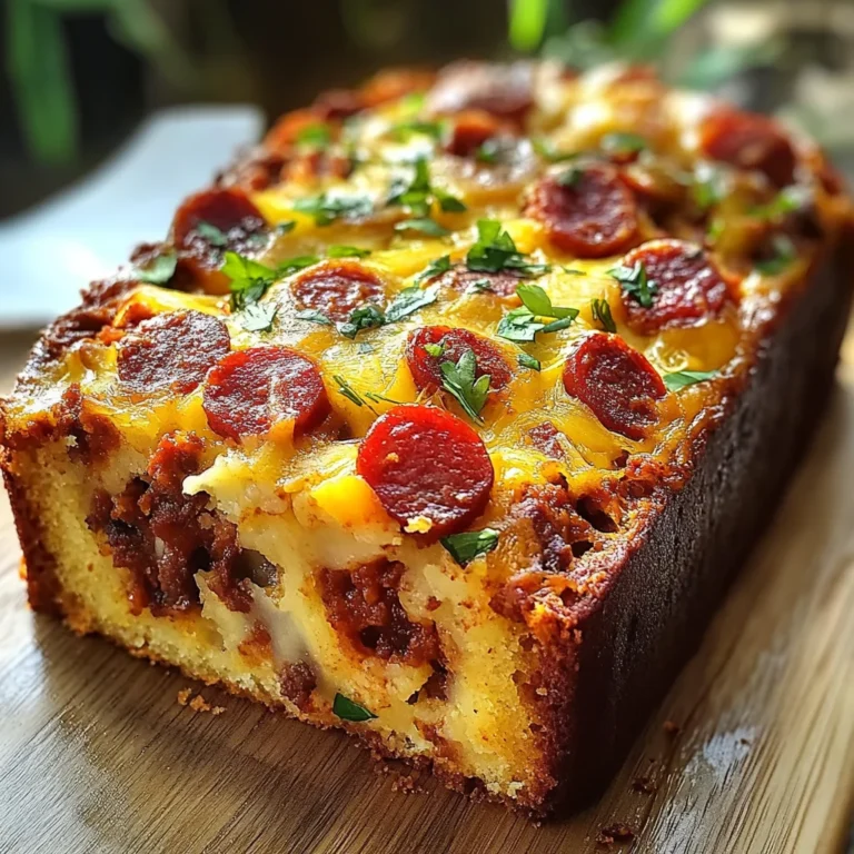 Cake au Chorizo Simple et Rapide – Recette Gourmande et Facile