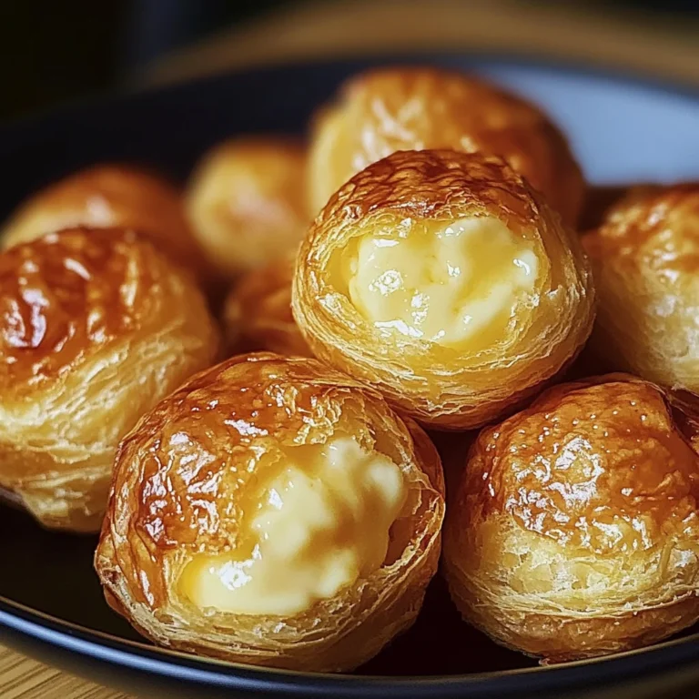 Gougères au Fromage