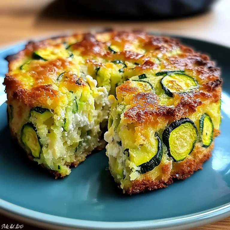 Moelleux au Chèvre et à la Courgette
