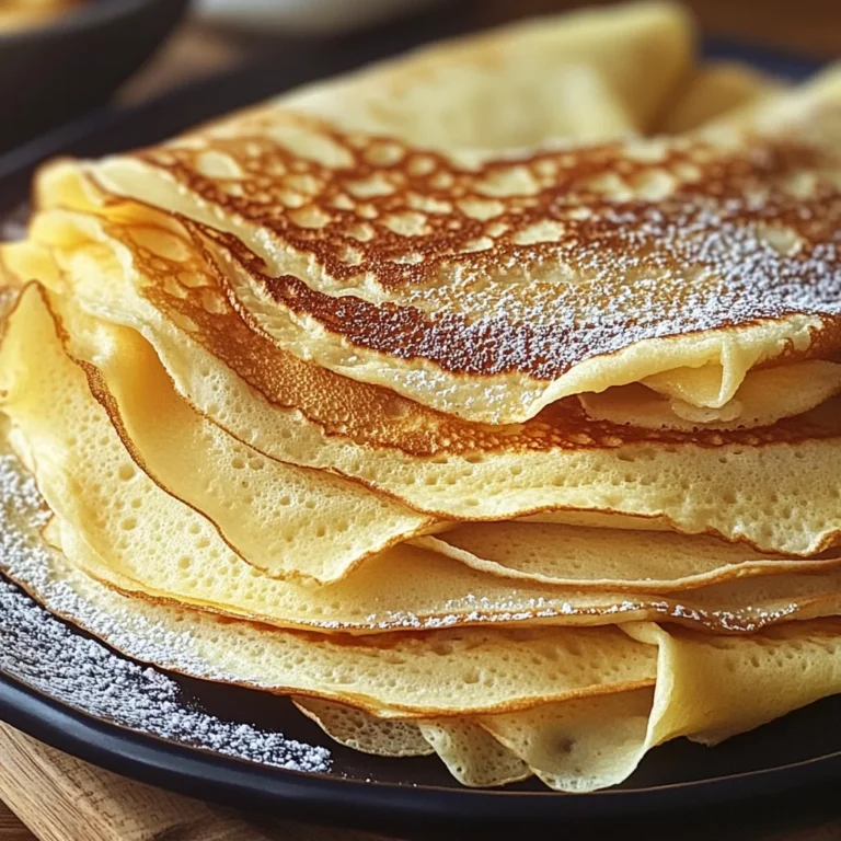 Pâte à crêpes délicieuse