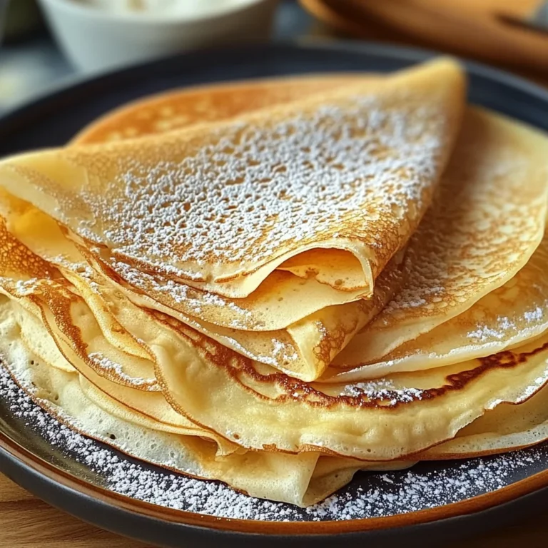 Pâte à crêpes délicieuse