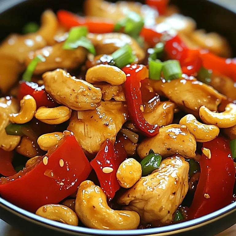 Poulet aux noix de cajou