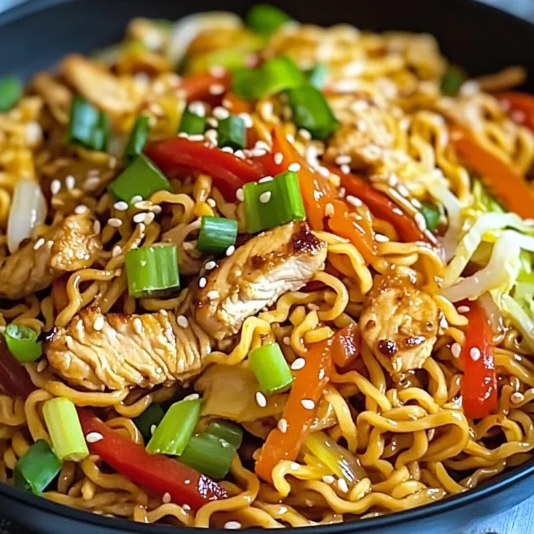 Ramen au Poulet Sauté