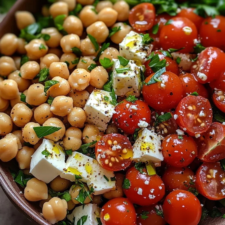 Salade Pois Chiches Tomate Féta